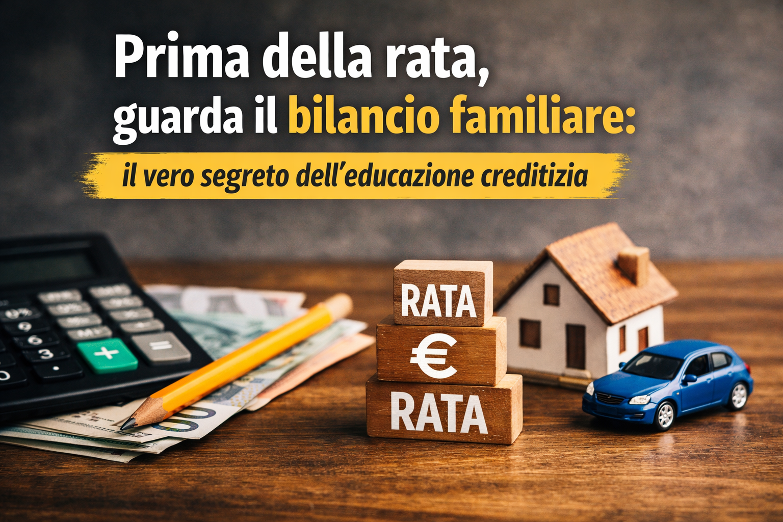Il bilancio familiare prima del prestito: l’errore che in molti fanno (e che costa caro)