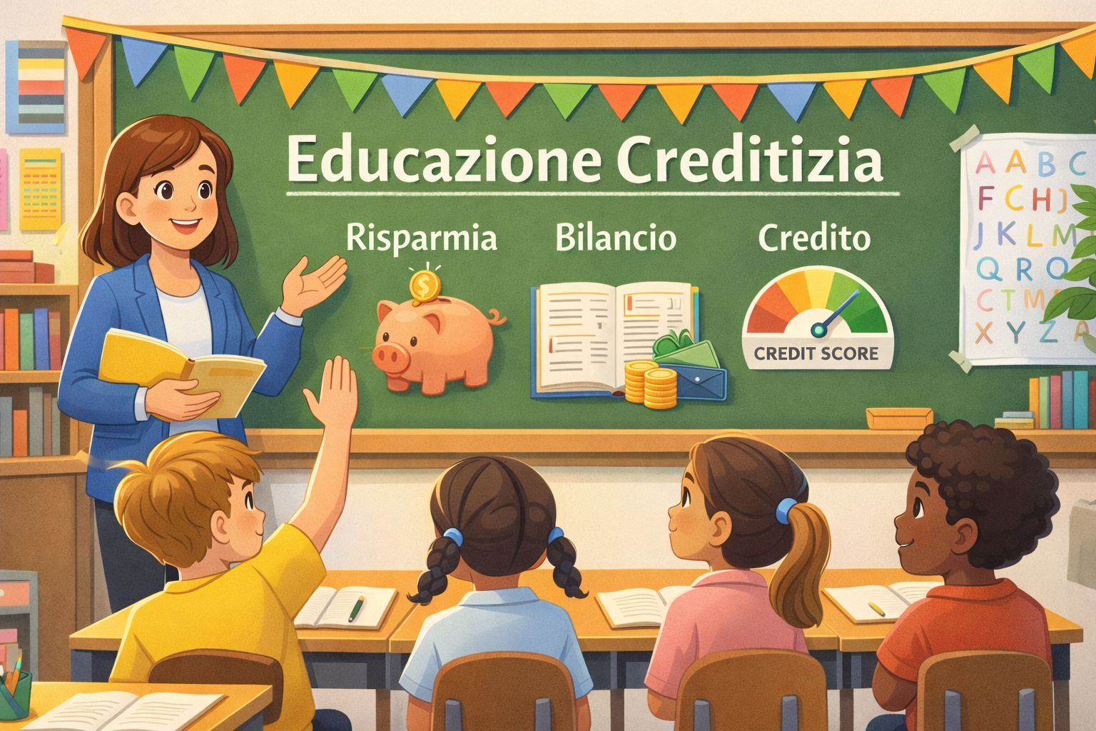 educazione creditizia fin dall'età scolastica
