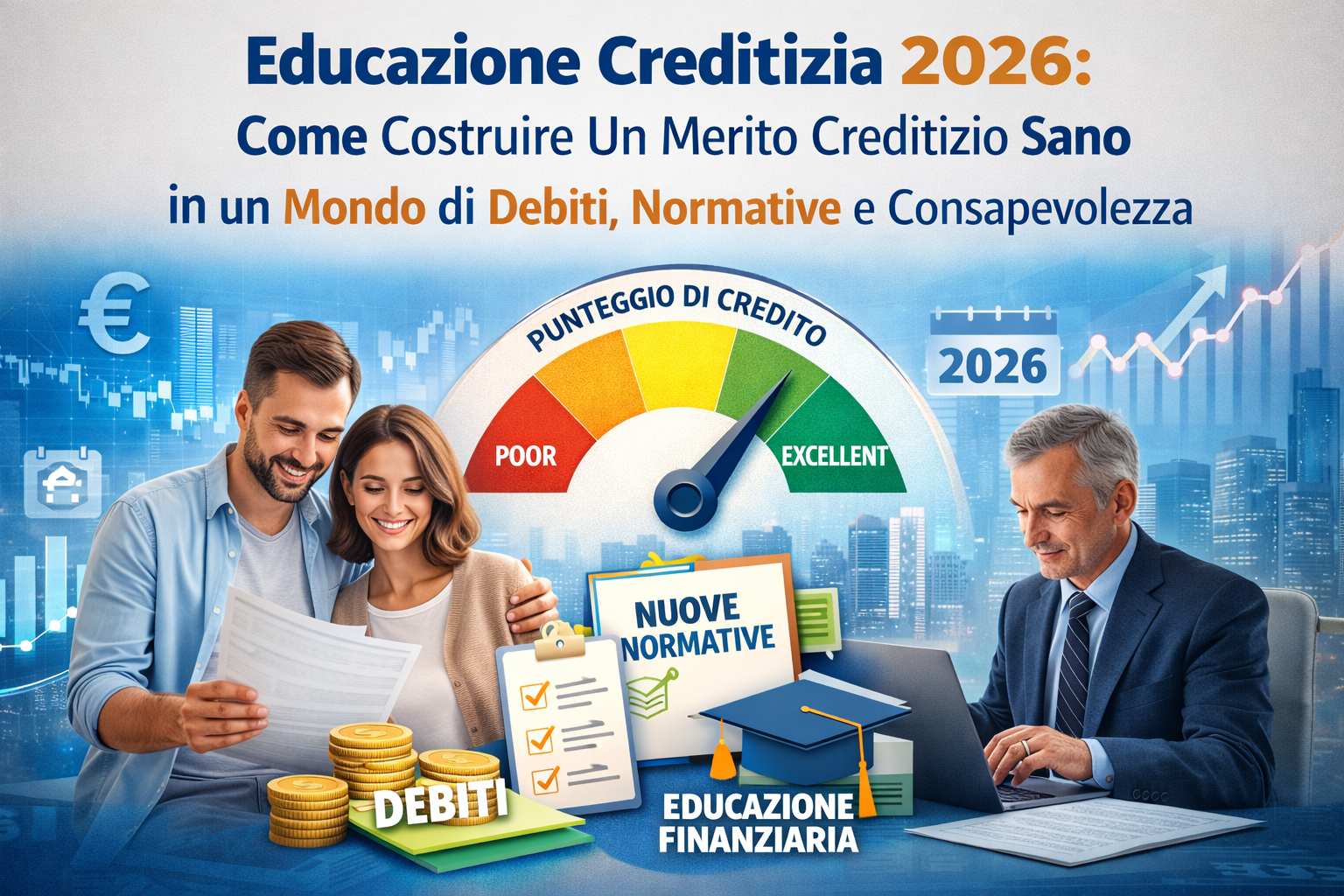 Educazione creditizia e gestione consapevole del credito per famiglie, dipendenti e pensionati