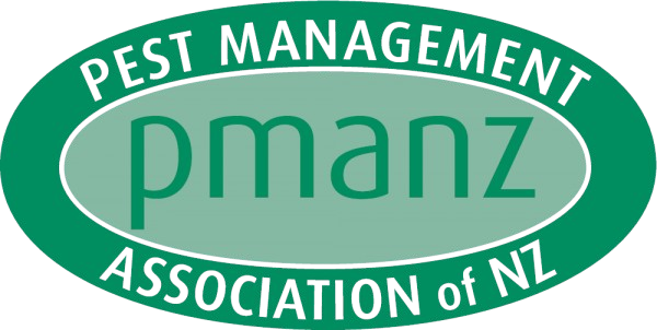 The logo for the pest management association of nz