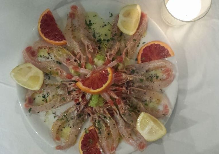 menu ristorante di pesce