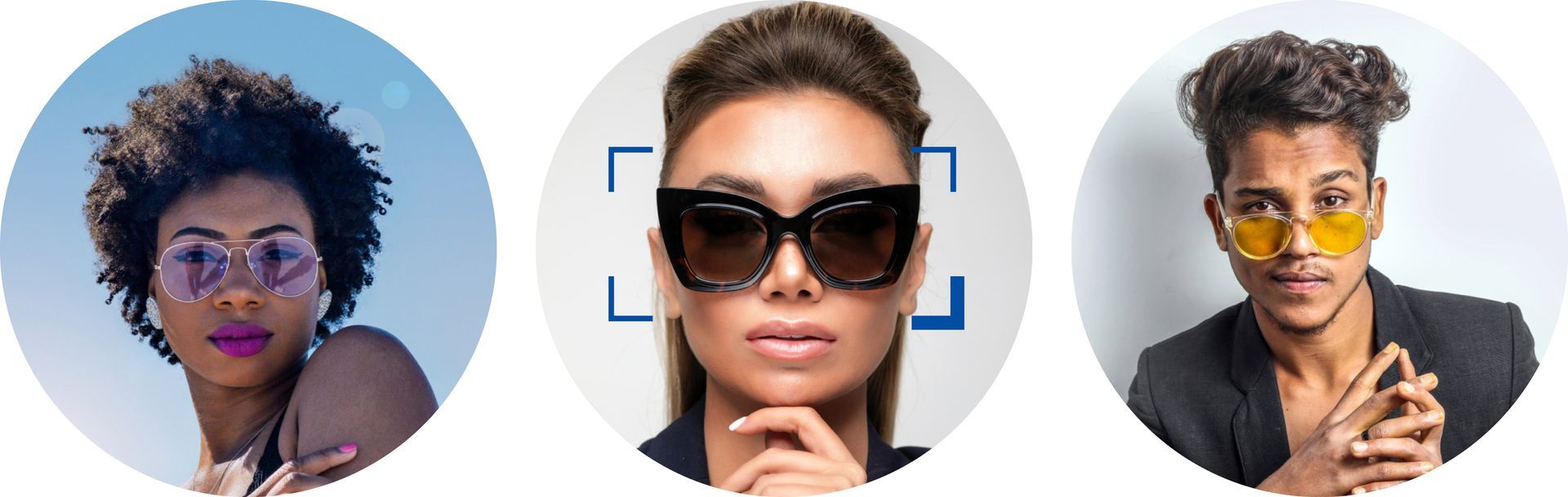 A Picture Of Models Wearing A Branded Glasses Frame — Central Coast Eyecare In Gosford, NSW