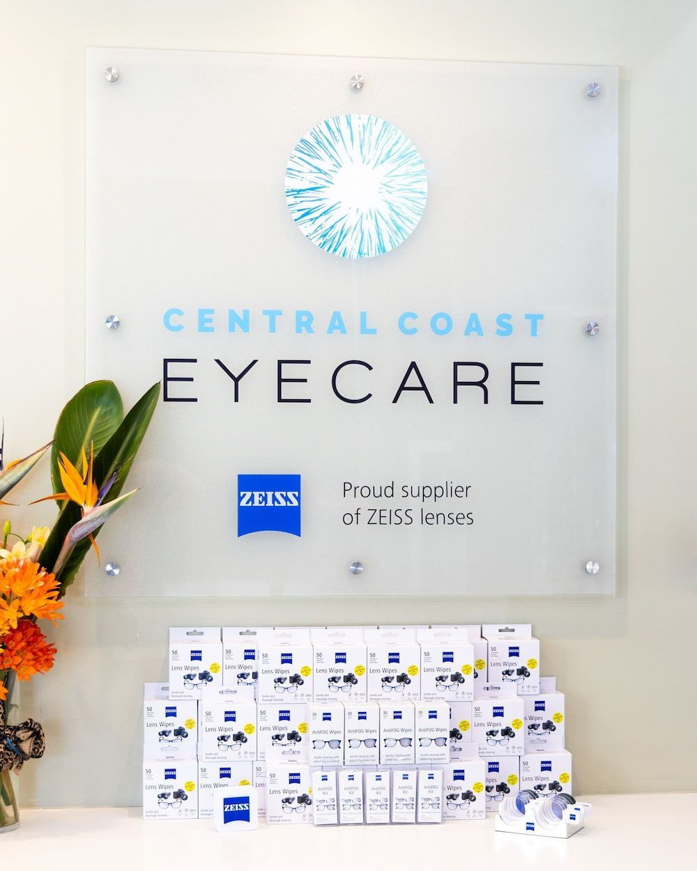 A Sign That Says Central Coast Eyecare On It — Central Coast Eyecare In Gosford, NSW