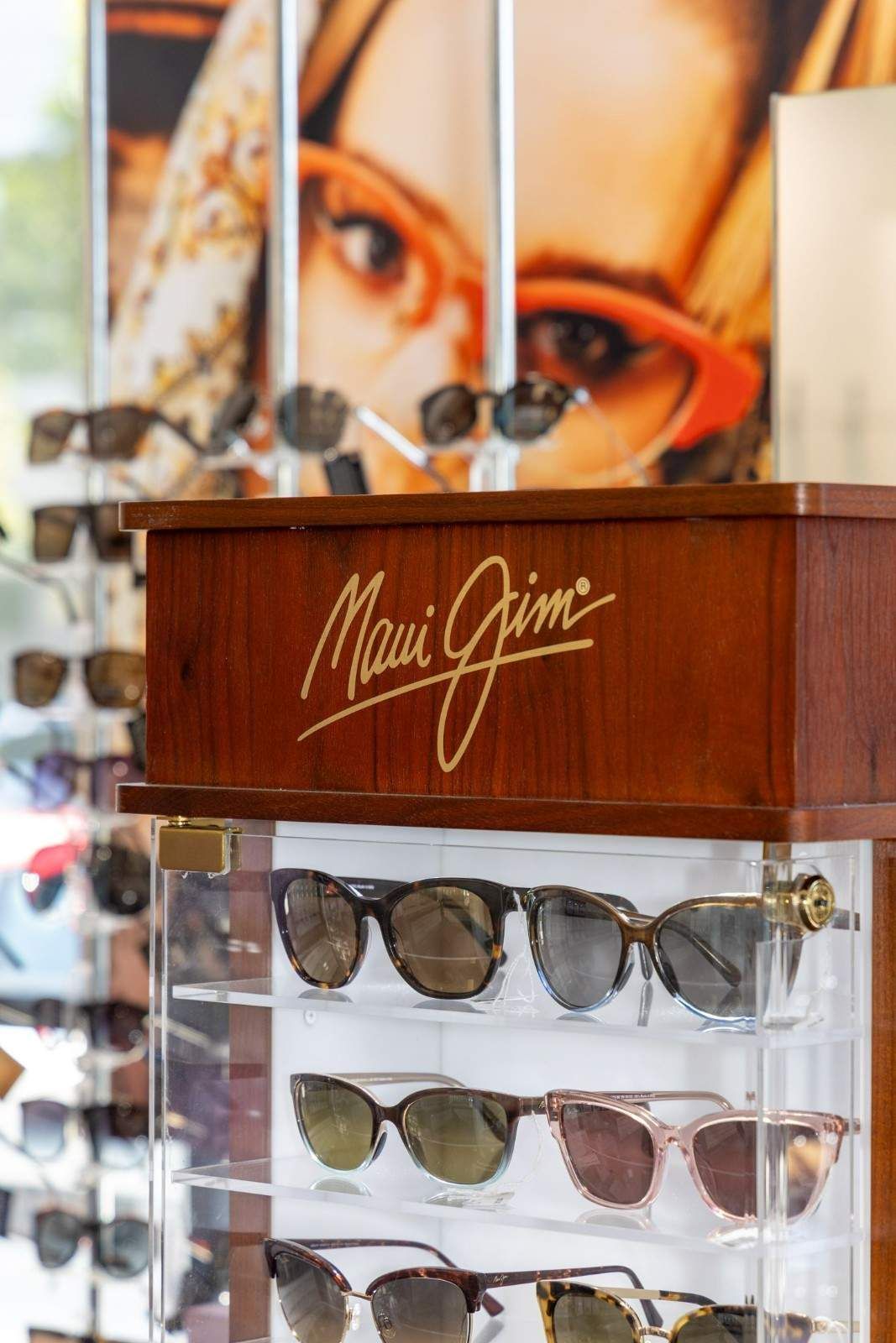 Shelf of Sunglasses — Central Coast Eyecare In Gosford, NSW