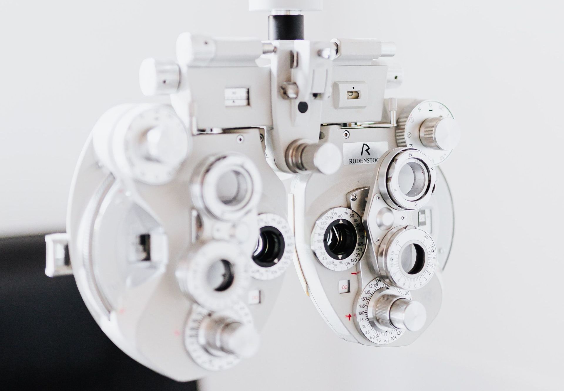 A Close Up Of An Eye Examination Machine — Central Coast Eyecare In Gosford, NSW