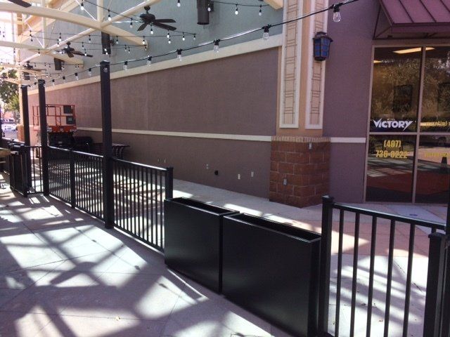 A building with a sign that says victory on it