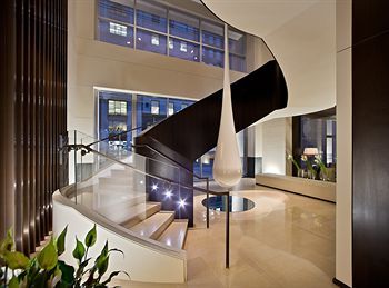 Setai Hotel - Manhattan Elliptical Steel stair