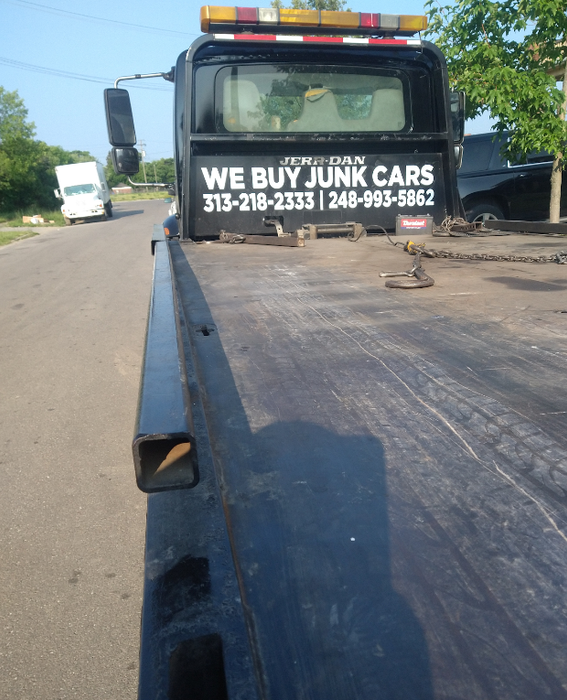 Tow truck with 