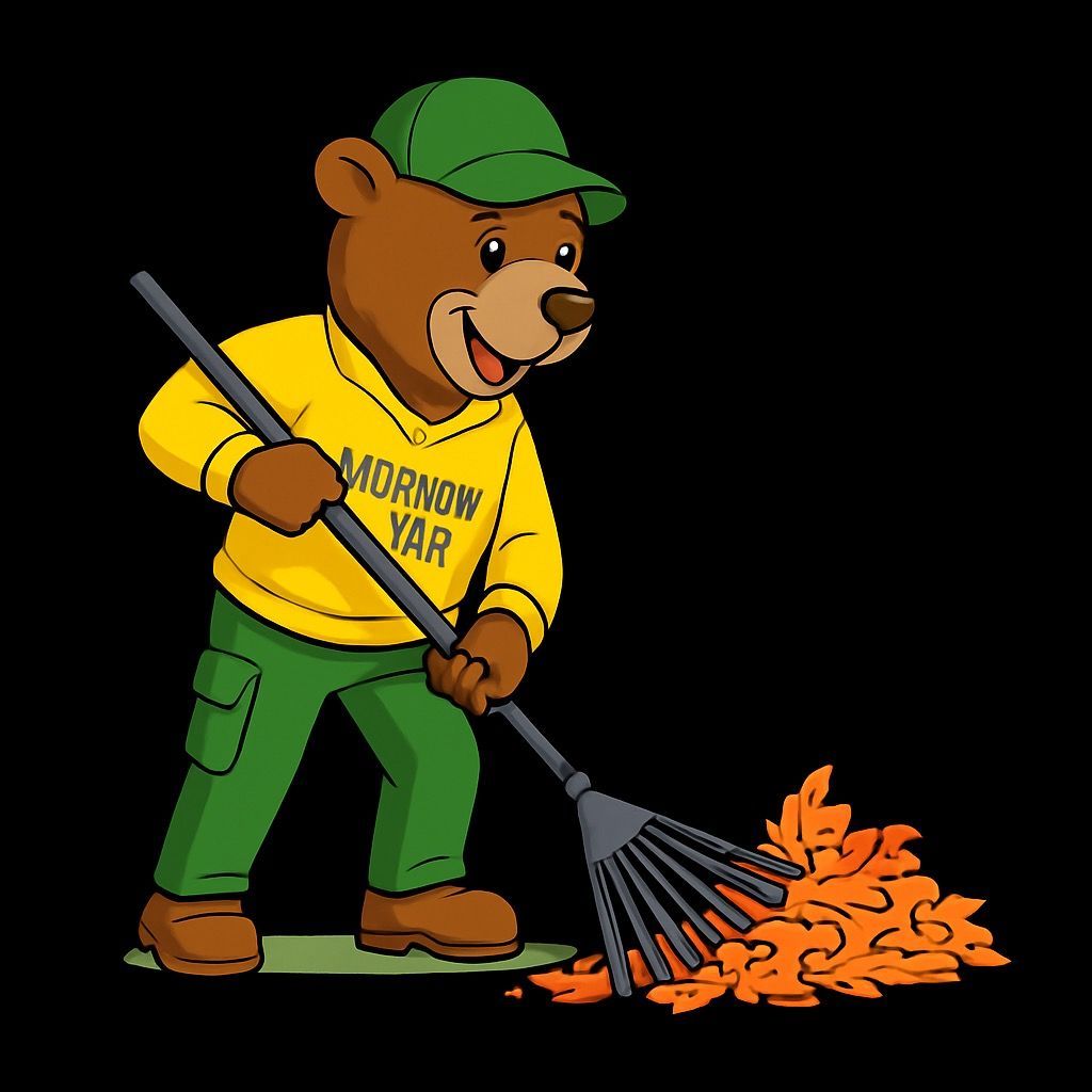 Pile of discarded furniture and debris in front of a building with closed windows and a door.