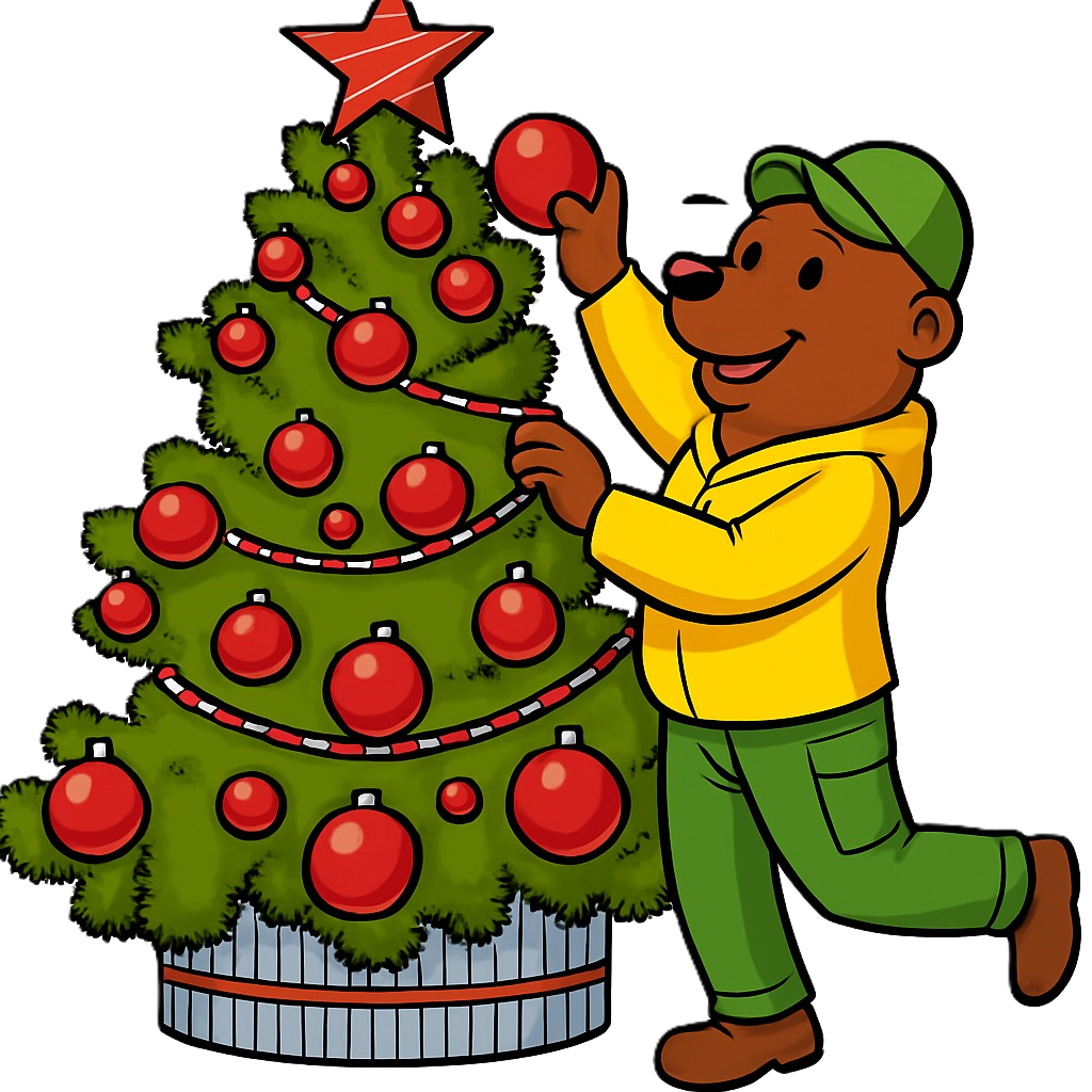 Tangled string of colorful Christmas lights, including orange, yellow, green, and blue bulbs, on a white background.