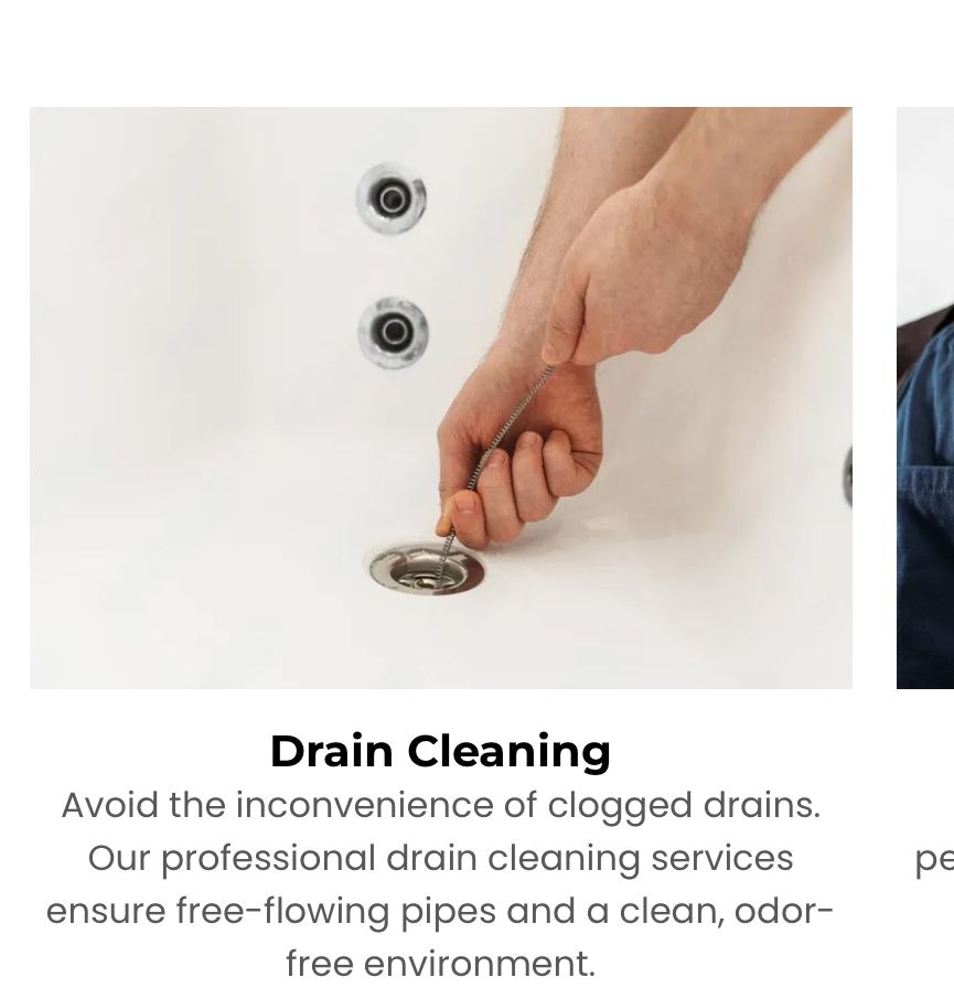 a man is fixing a pipe with a wrench