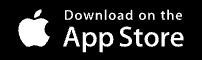 A white apple logo on a black background with the words `` download on the app store ''.