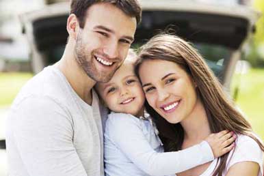 Happy family — insurance coverages in Fort Wayne, IN