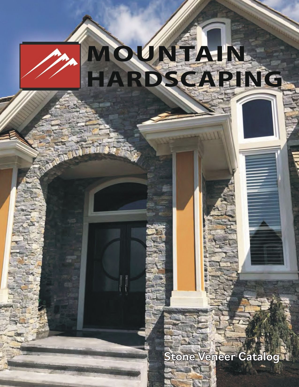 Sample display of outdoor porcelain paver tiles for landscaping