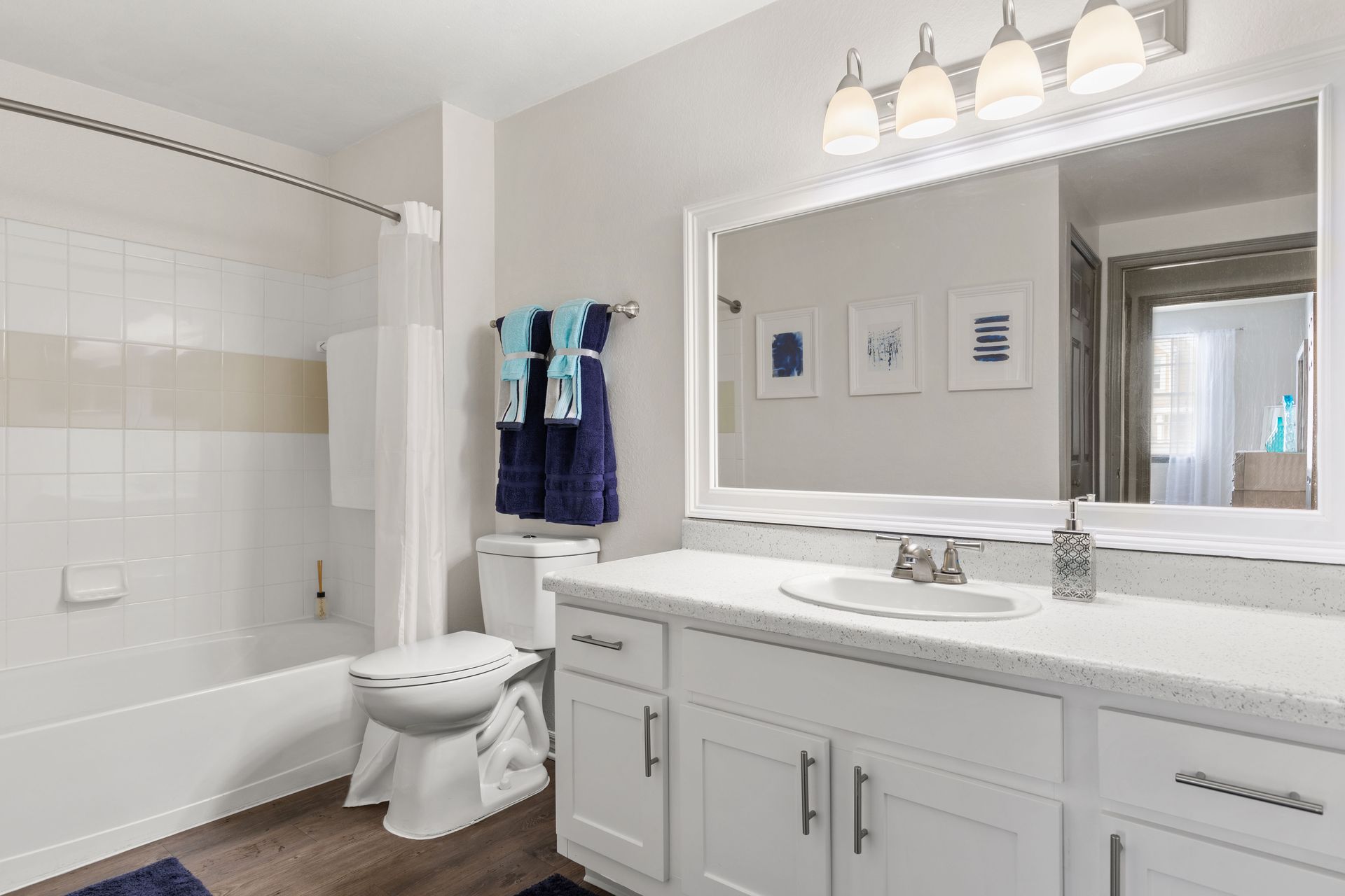 Bathroom at Burano Hunter's Creek in Orlando, FL.