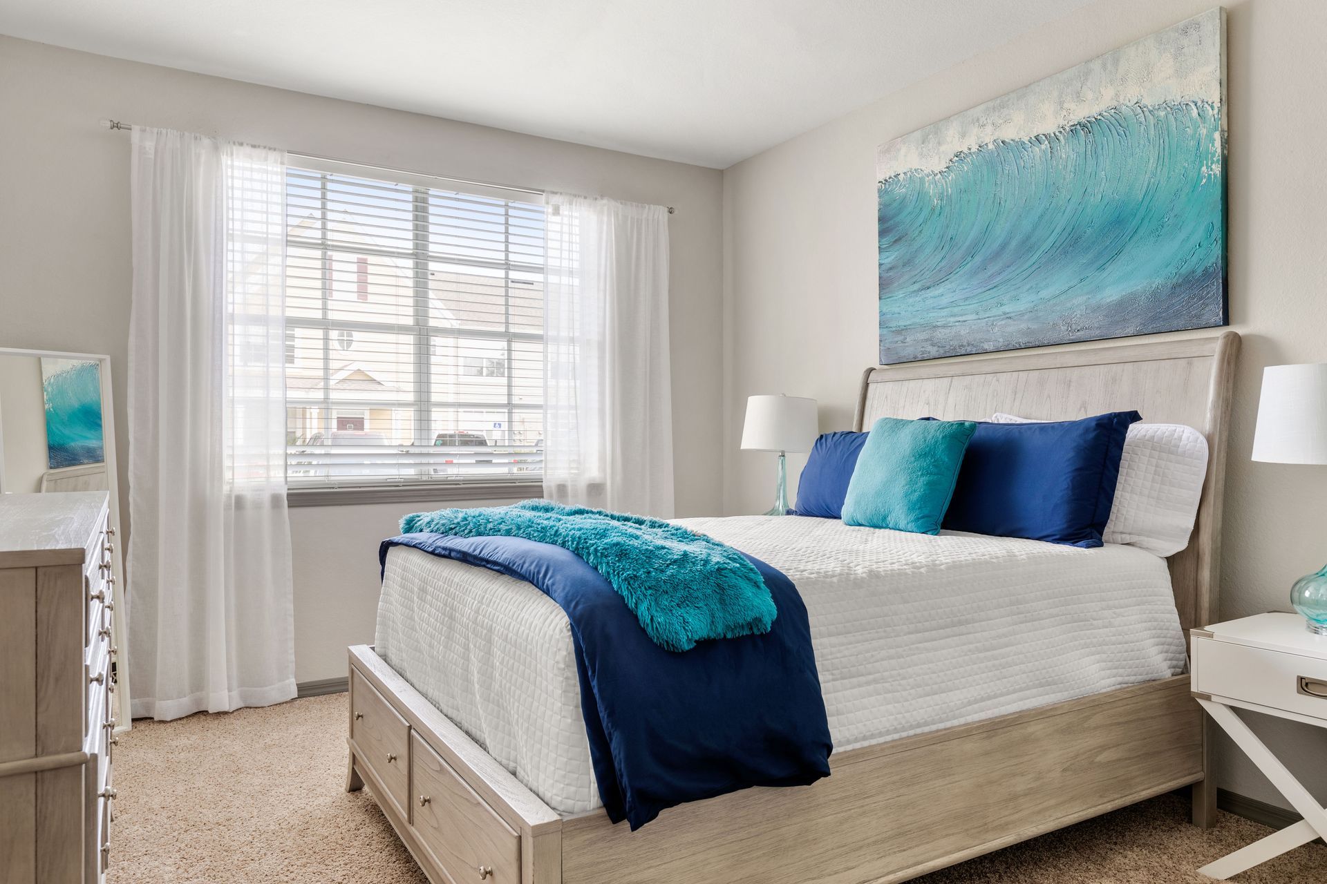 Bedroom at Burano Hunter's Creek in Orlando, FL.