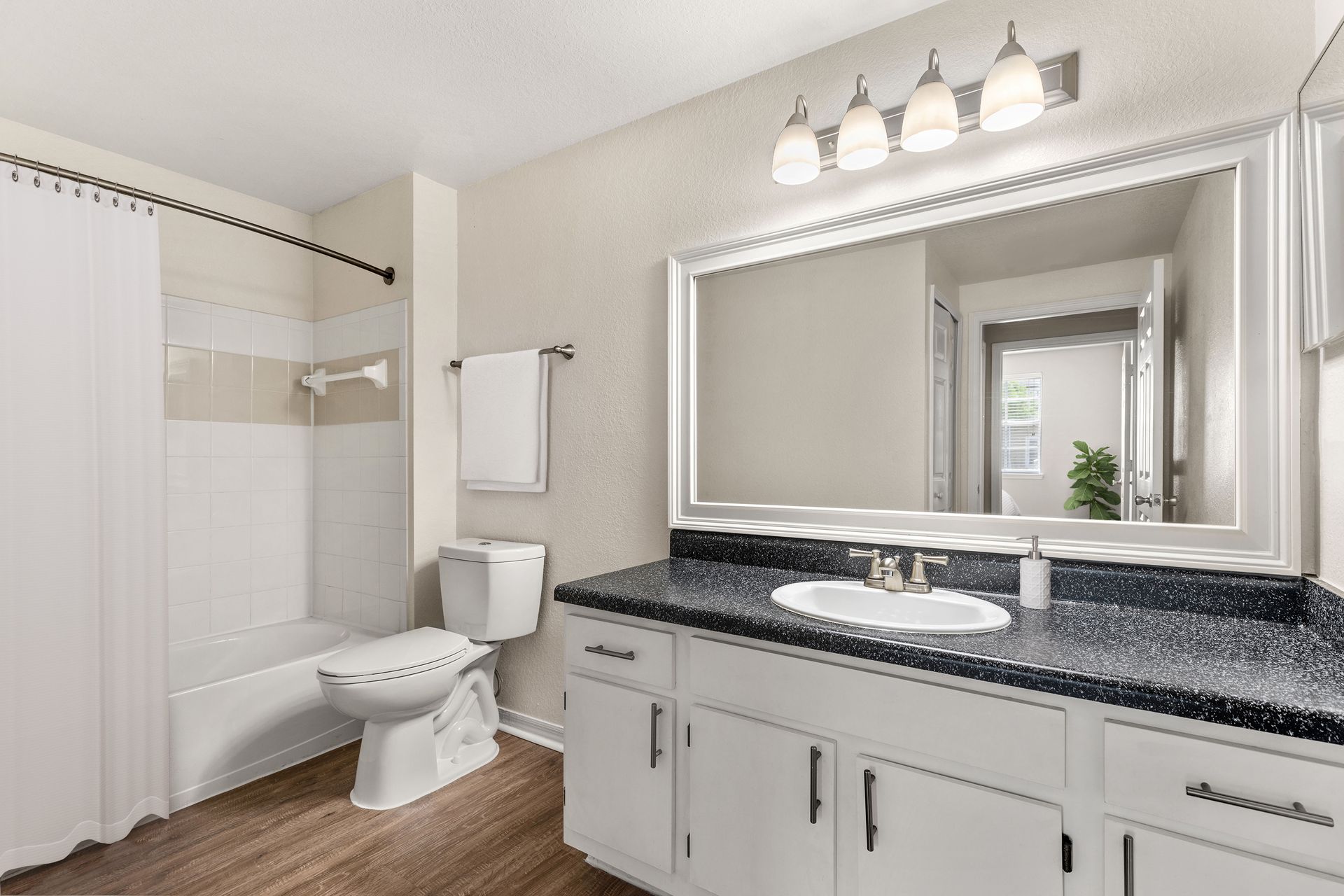 Bathroom at Burano Hunter's Creek in Orlando, FL.