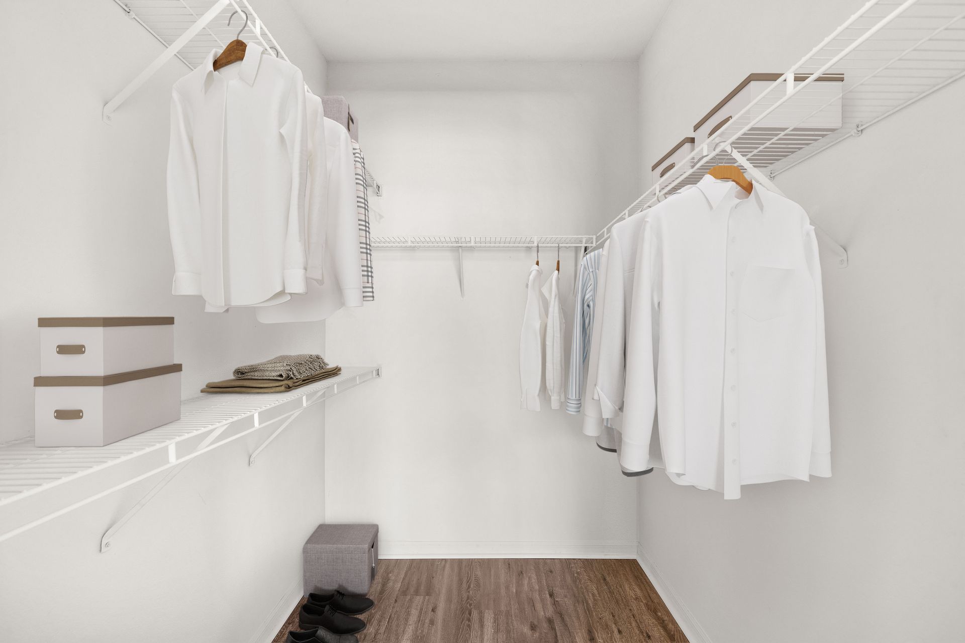 Closet at Burano Hunter's Creek in Orlando, FL.