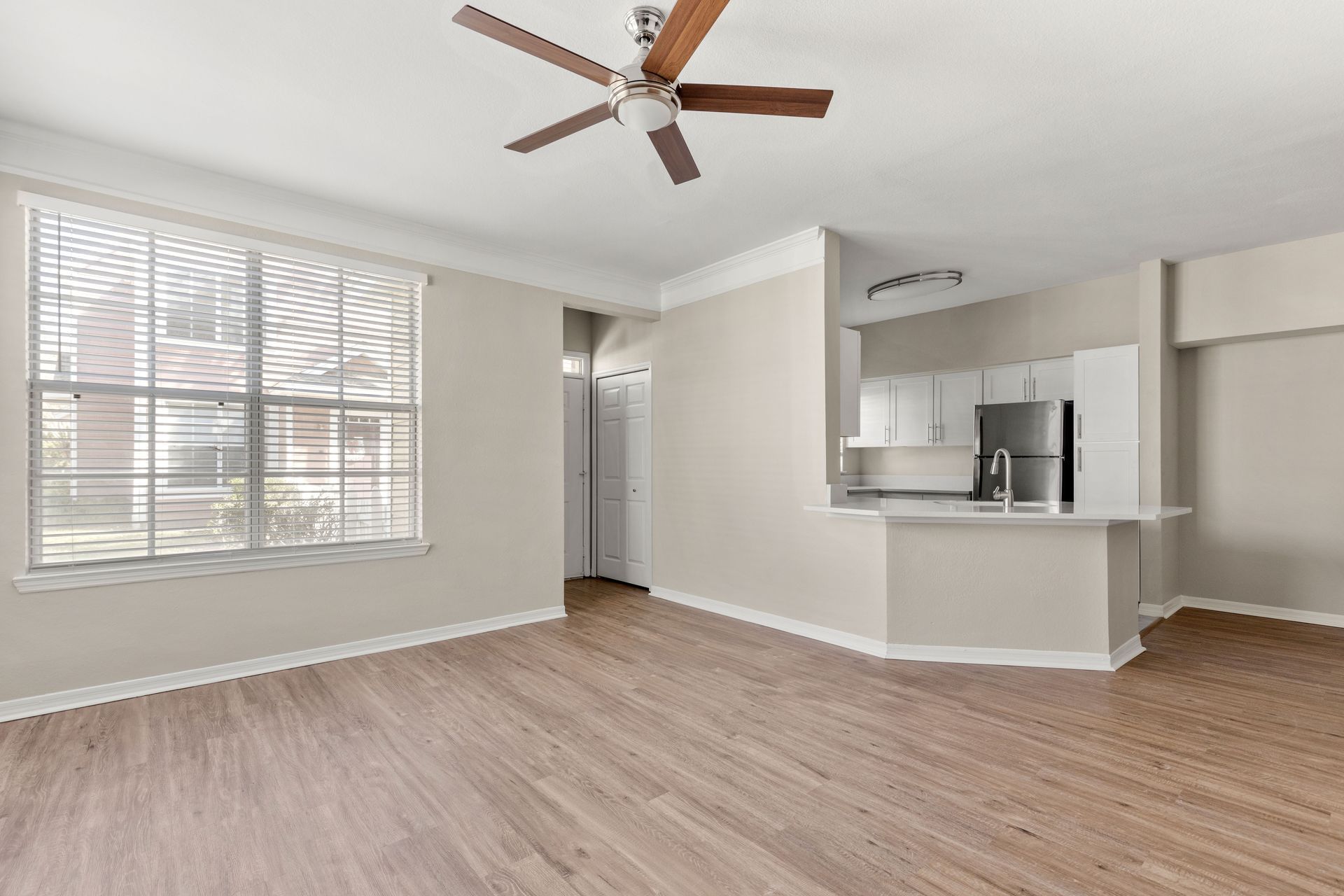 Living room at Burano Hunter's Creek in Orlando, FL.