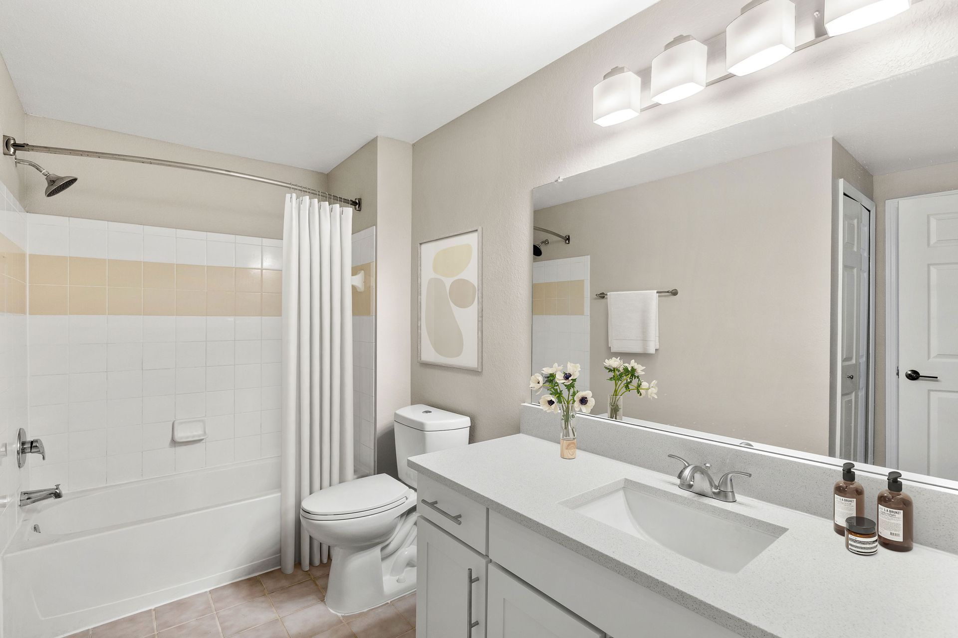 Bathroom at Burano Hunter's Creek in Orlando, FL.