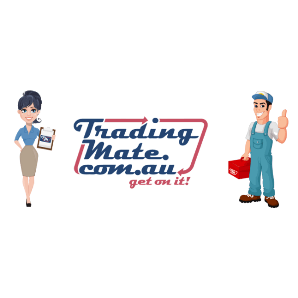 Logo: Woman with clipboard, text