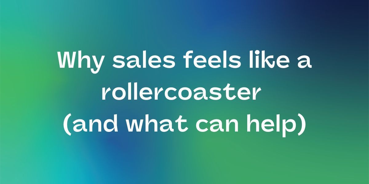 Text on a gradient background: 