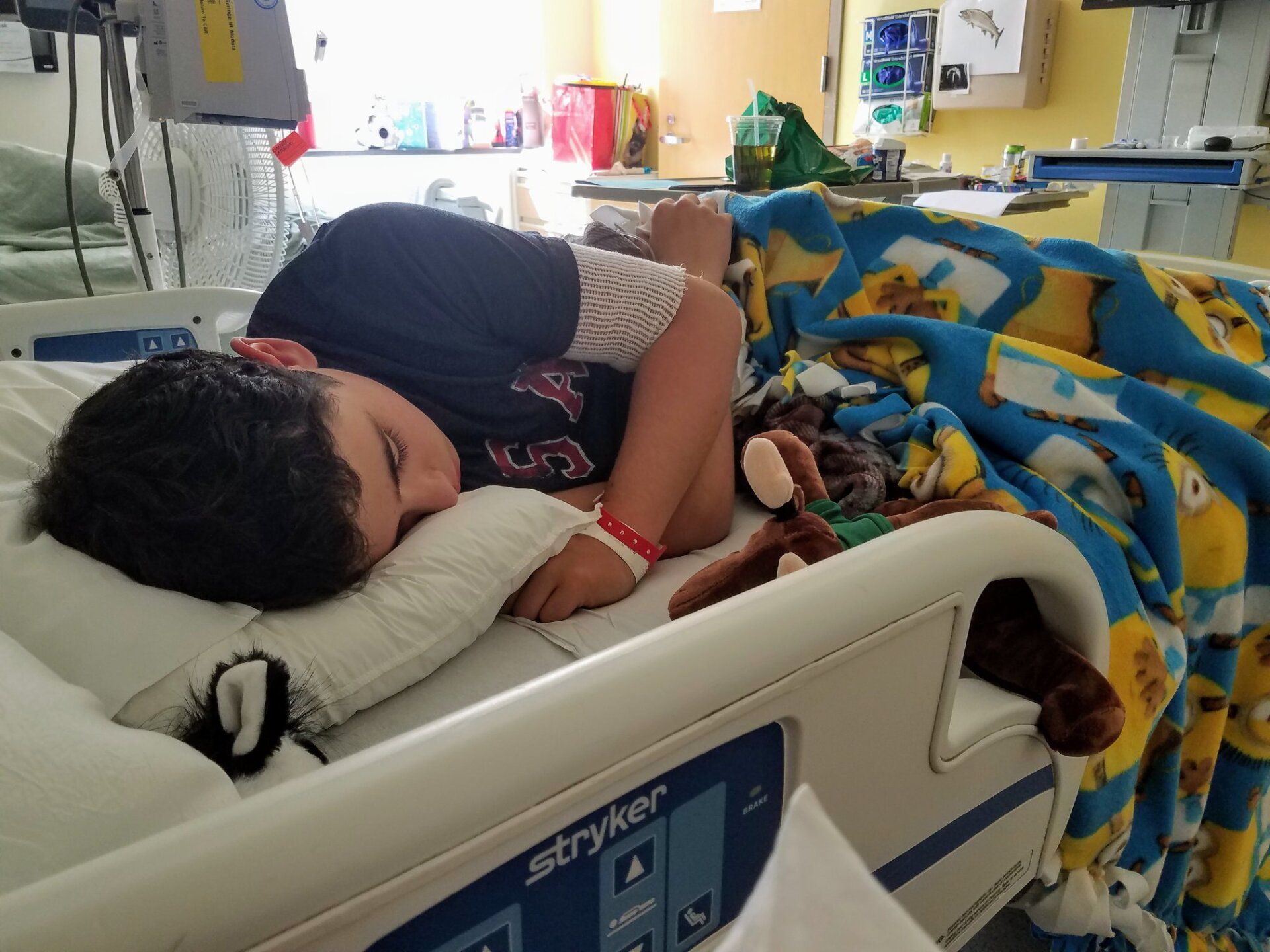 Garett, teenage cancer patient.