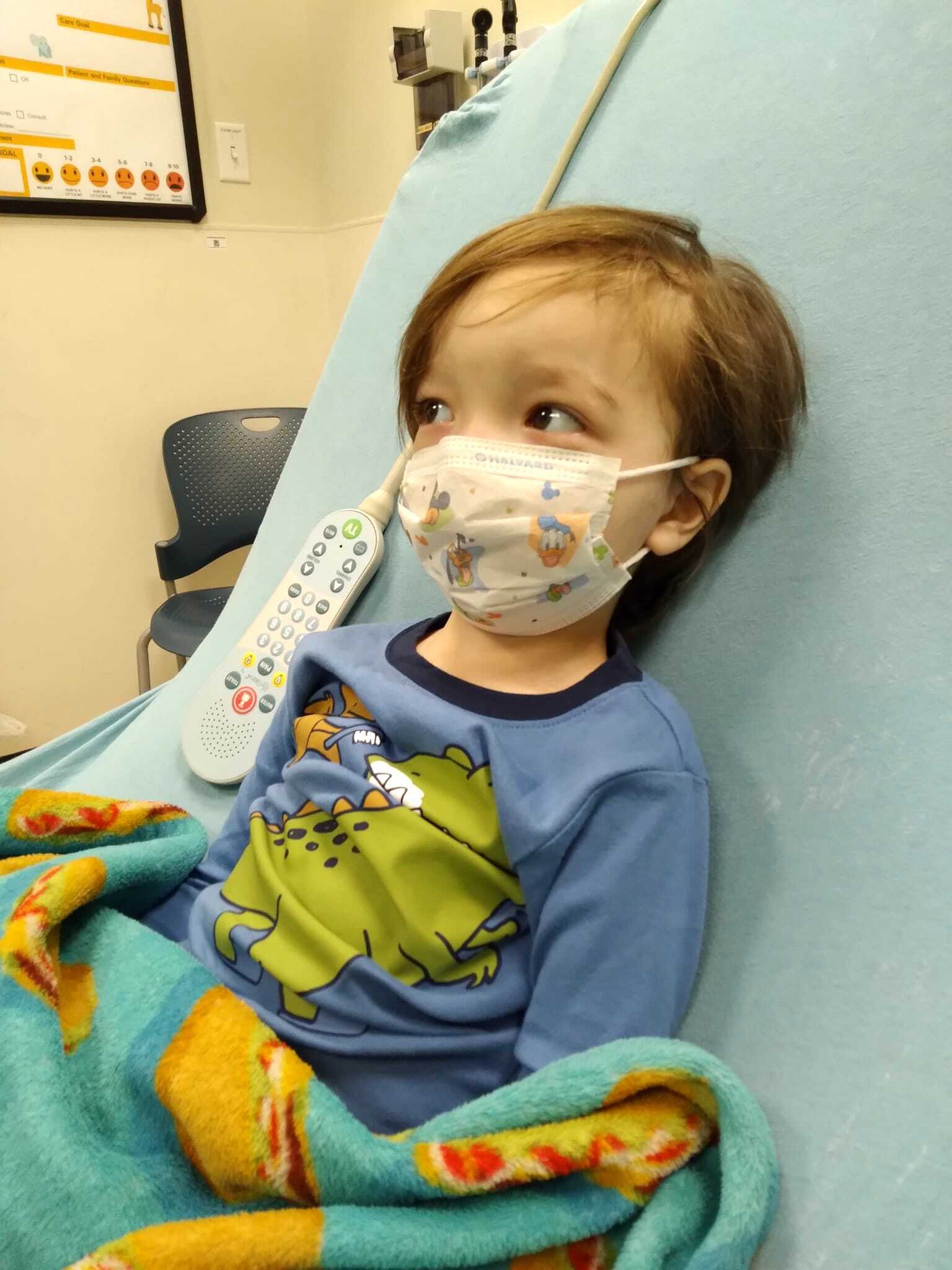 Jaxson, child with leukemia.