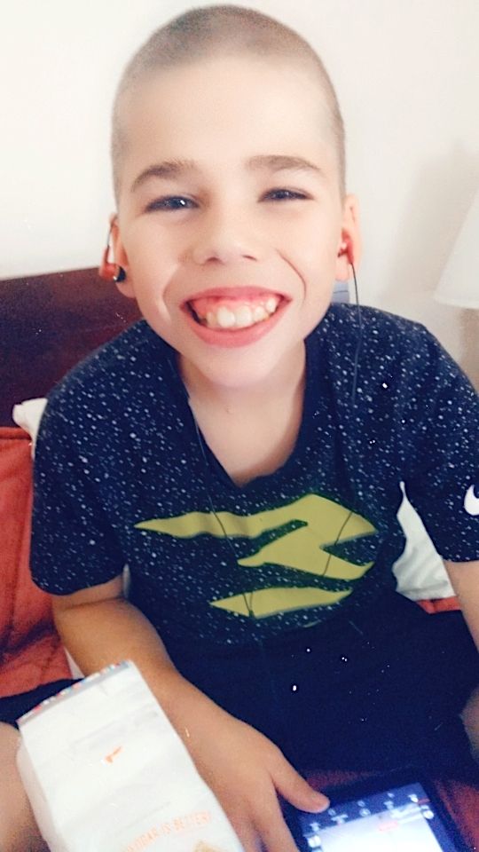 Brayden, Child with heart defects.