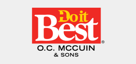 O.C. McCuin and sons logo.
