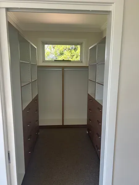 Walk-in Closet With Shelves  — JRB Joinery In Kew, NSW