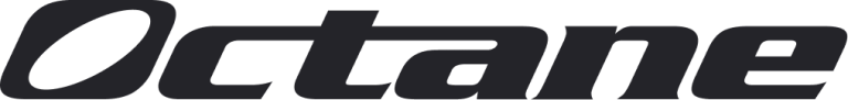 The word Octane in a black, bold, italicized, sans-serif font.