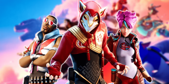 A group of people are standing next to each other in a video game.