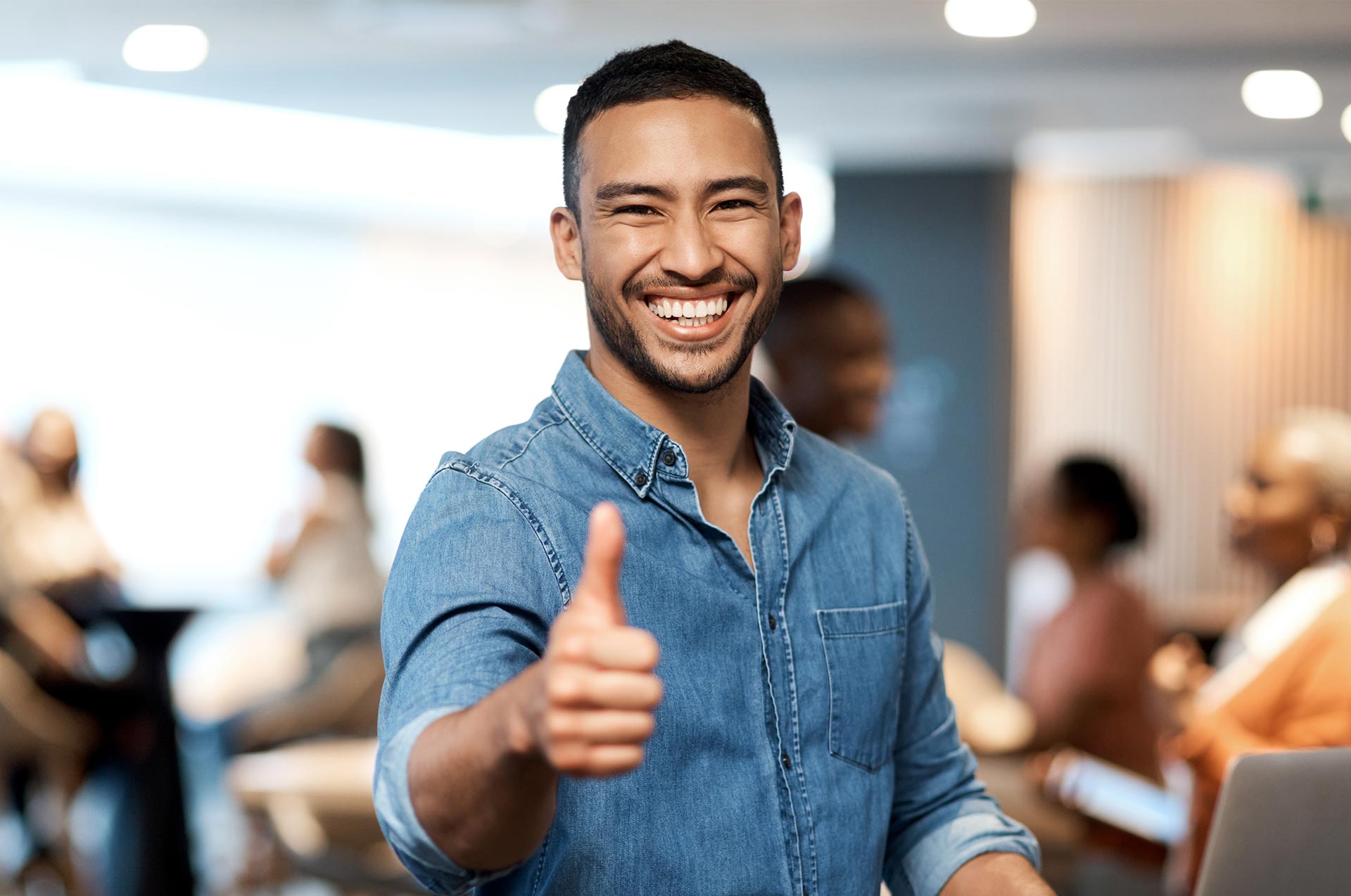 Guy Thumbs Up