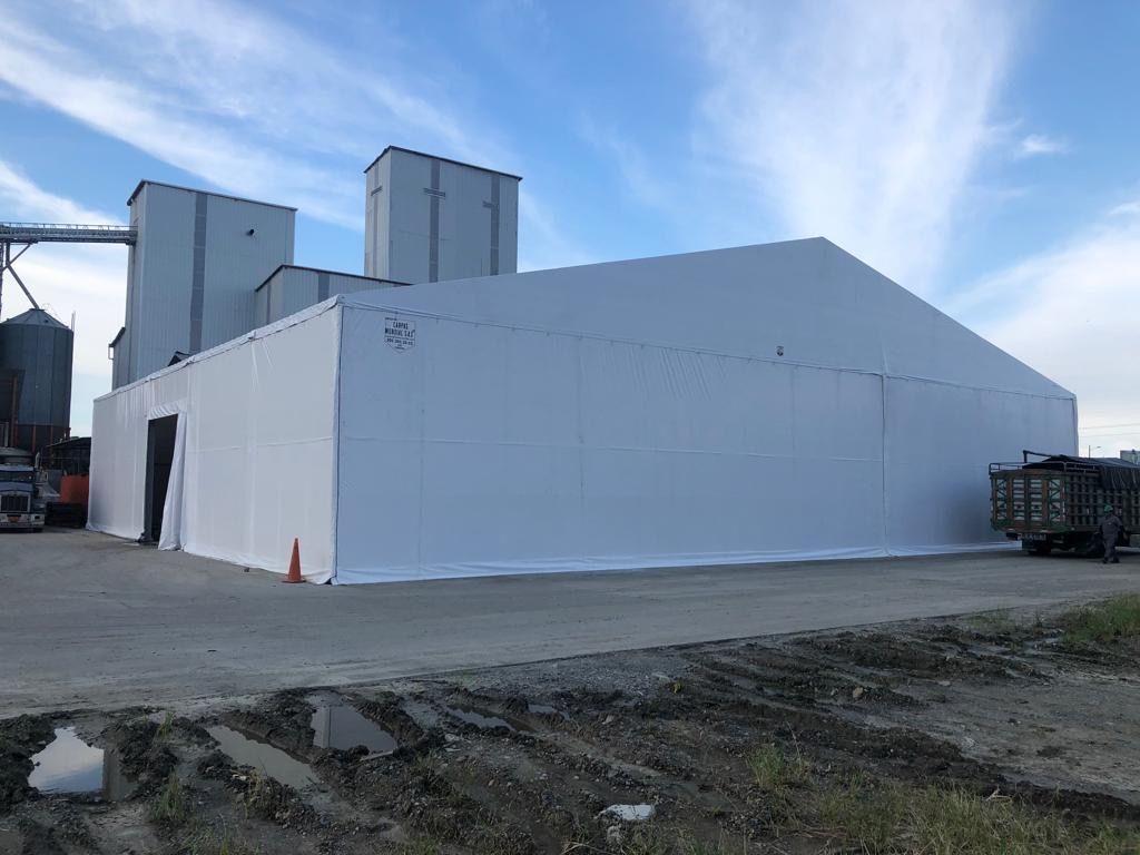 Carpa Industrial en Barranquilla, Anava Logistics.