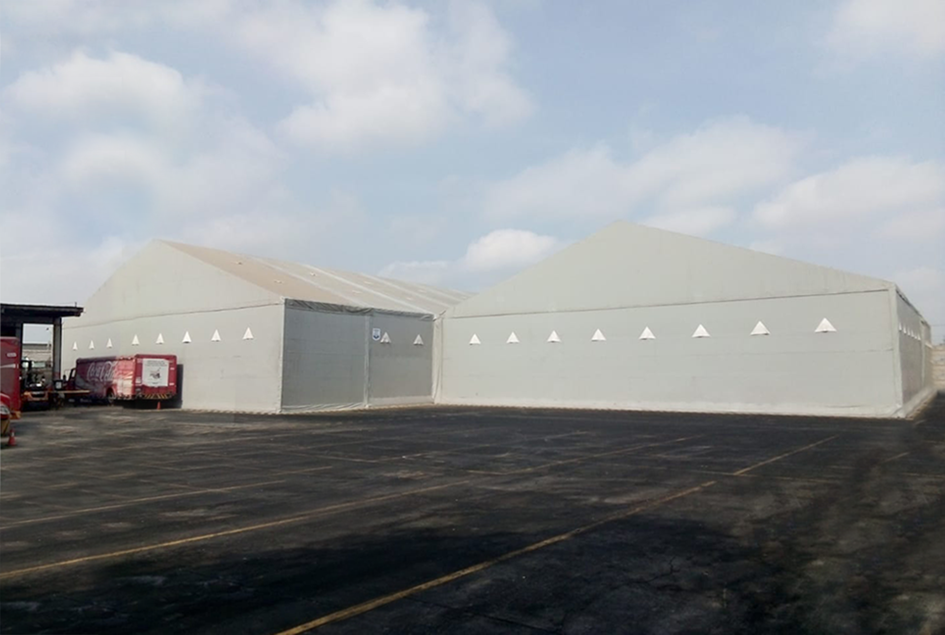 Carpa Industrial en Barranquilla, Coca-Cola FEMSA