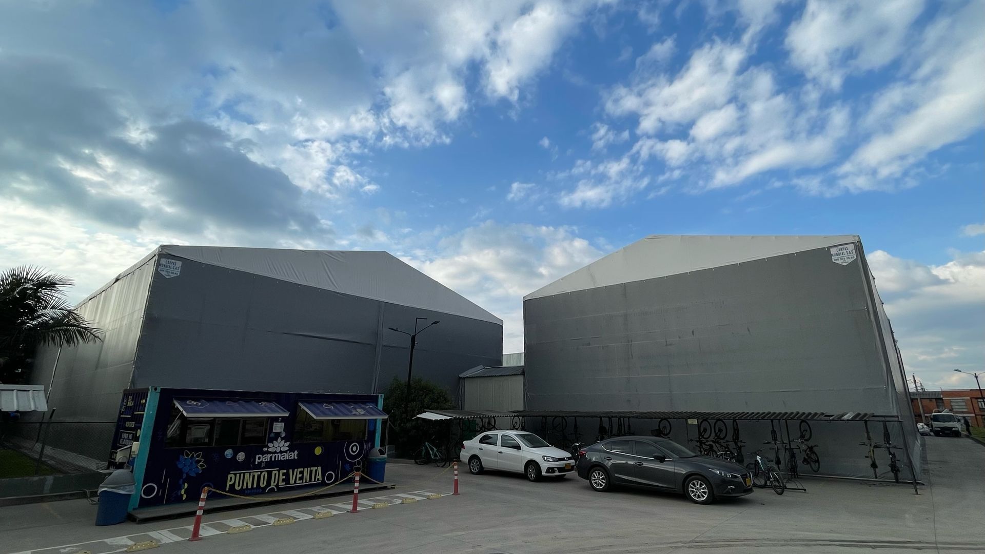Carpas industriales en Bogotá, Cundinamarca.