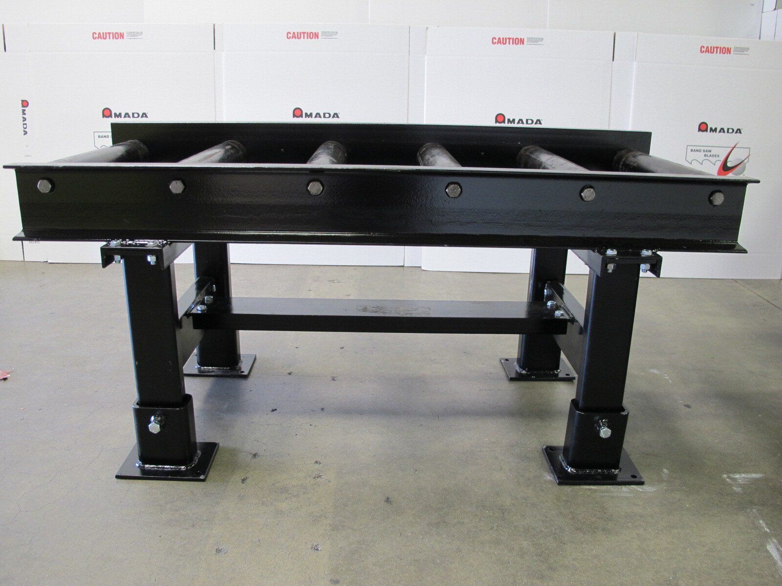 roller table assembly commercial kitchen