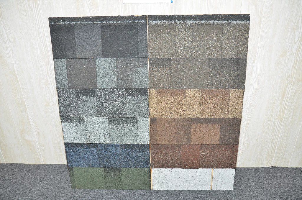 Roof shingle color choices for custom built storage sheds and amish sheds