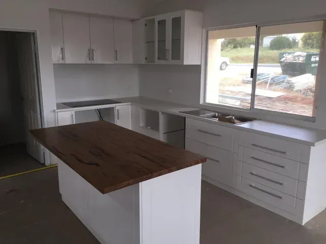 Kitchen Project In Progress — East Bunbury, WA — Bunbury Designer Cabinets & Furniture