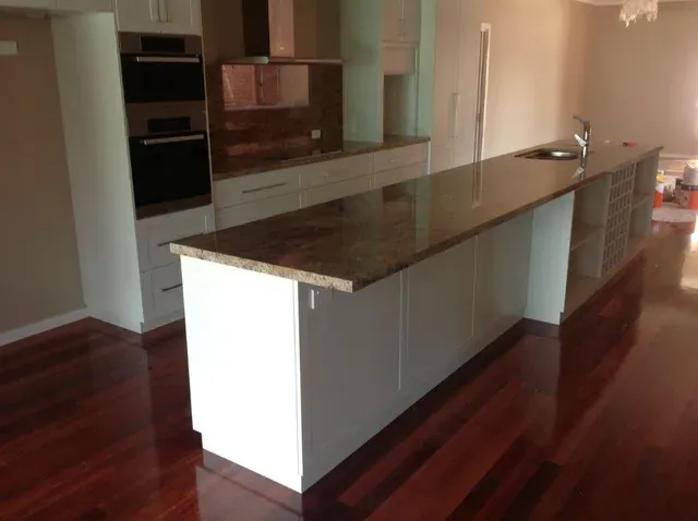 Hardwood Flooring In The Kitchen — East Bunbury, WA — Bunbury Designer Cabinets & Furniture