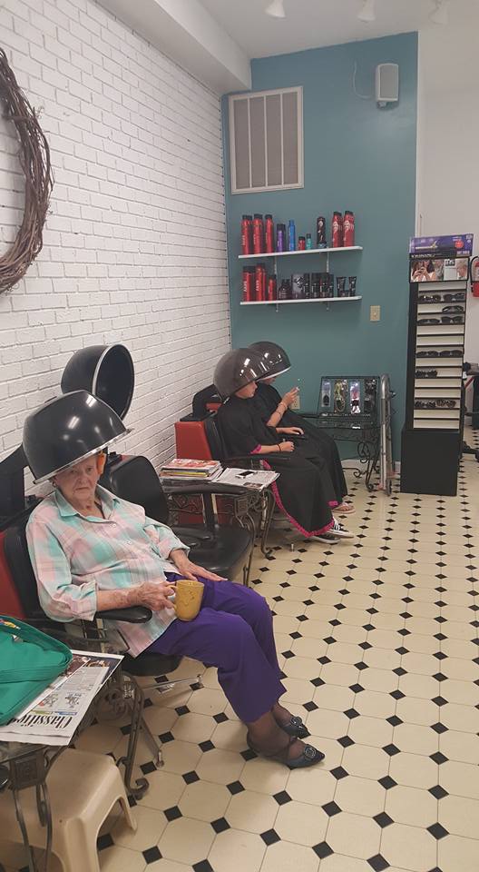 Hair Treatment —Women in Salon in West Frankfort, IL