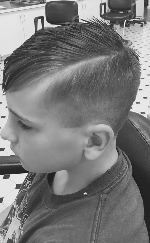 Hair Services — Side View of Boy Haircut in West Frankfort, IL