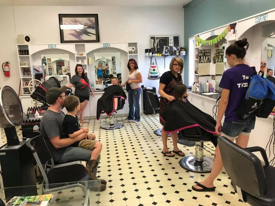 Haircuts — Girl Having Haircut in West Frankfort, IL