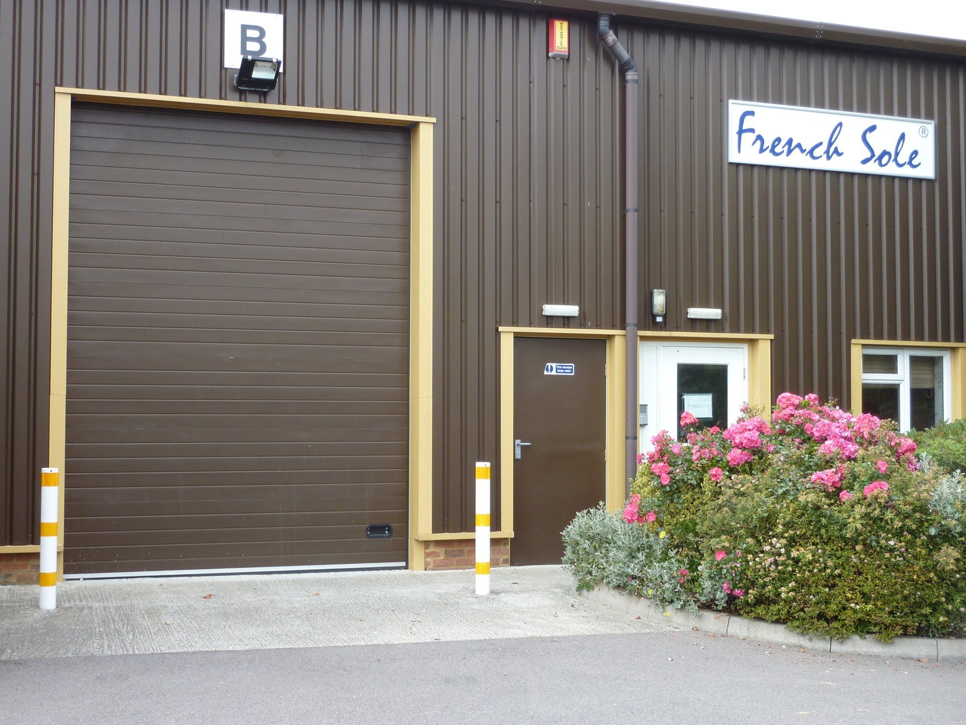 Sectional Overhead door example 4