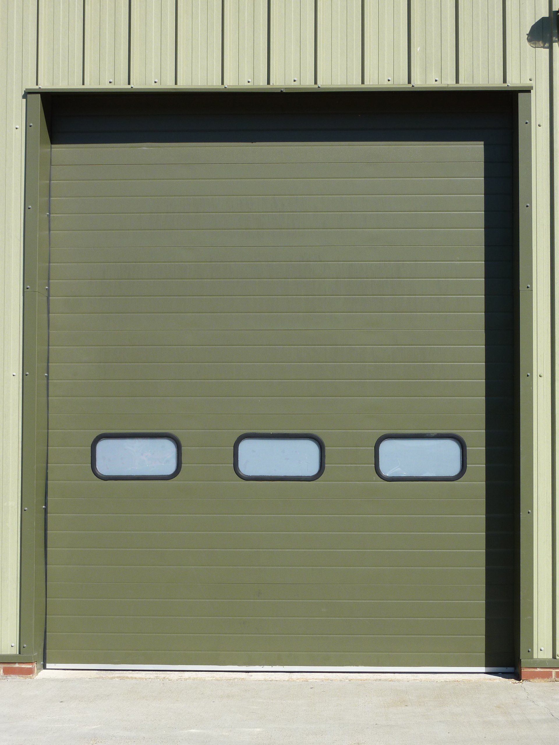 Sectional Overhead door example 6