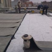 installazione guaina sul tetto