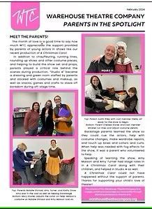 Warehouse theatre company parents in the spotlight meet the parents