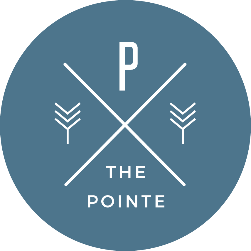 Pointe at Five Oaks logo.