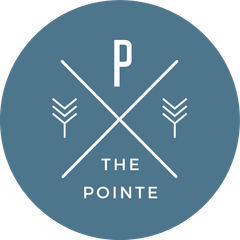 Pointe at Five Oaks logo.